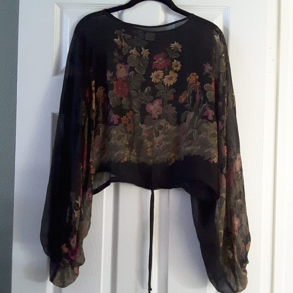 Cute sheer top